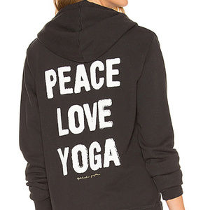 Spiritual Gangster Peace, Love, Yoga Sweatshirt
